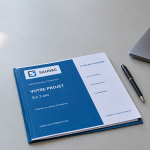 Présentation illustrative d’un dossier prévisionnel SAUDEC sur 3 ans